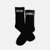Black Serge DeNimes Socks