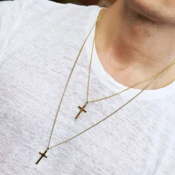 Gold Cross Necklace