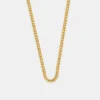 Gold Diamond Cut Chain