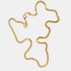 Gold Diamond Cut Chain