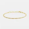 Gold Figaro Bracelet