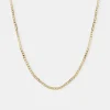 Gold Flat Cuban Chain