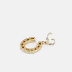 Gold Horseshoe Pendant