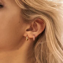 Gold Huggie Earring