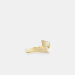 Gold Lightning Bolt Ring