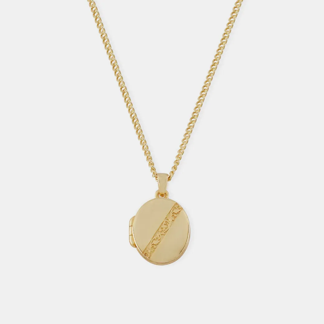 Gold Pergola Locket