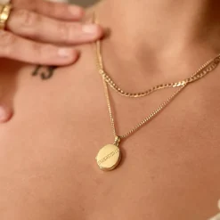 Gold Pergola Locket