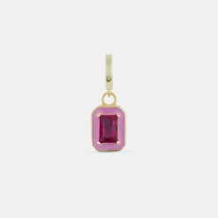 Gold Pink Blush Pendant