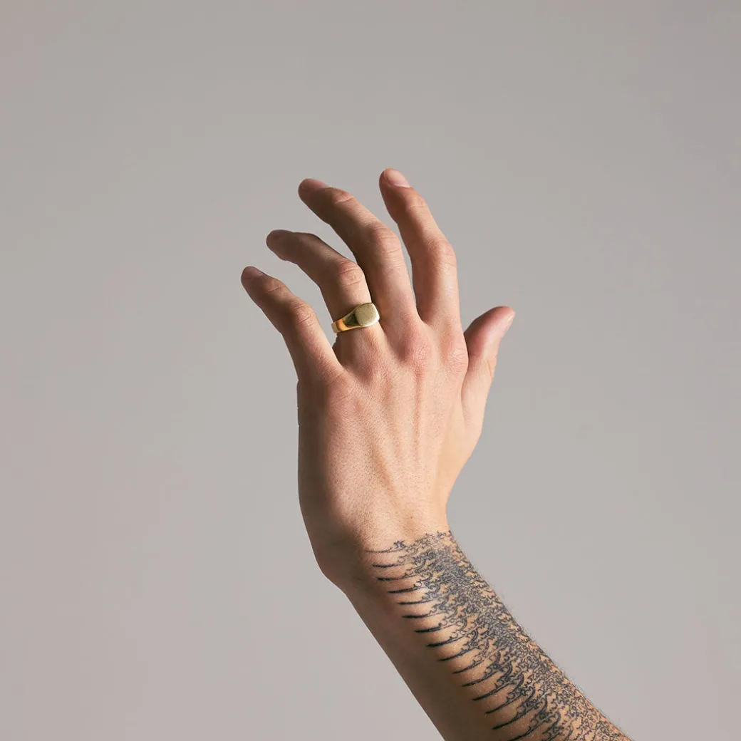 Gold Signet Ring