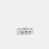Silver 4 Symbols Ring