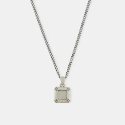 Silver Atrium Necklace