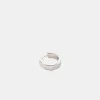 Silver Attrition Earring
