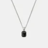 Silver Black Blush Necklace - Limited Edition