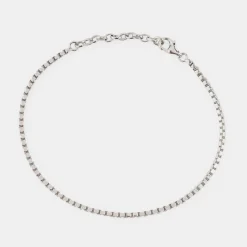 Silver Box Chain Bracelet