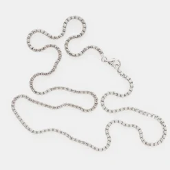 Silver Box Chain Necklace