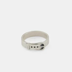 Silver Buckle Ring