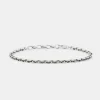 Silver Cable Bracelet