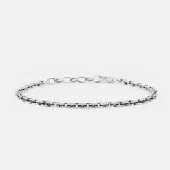 Silver Cable Bracelet