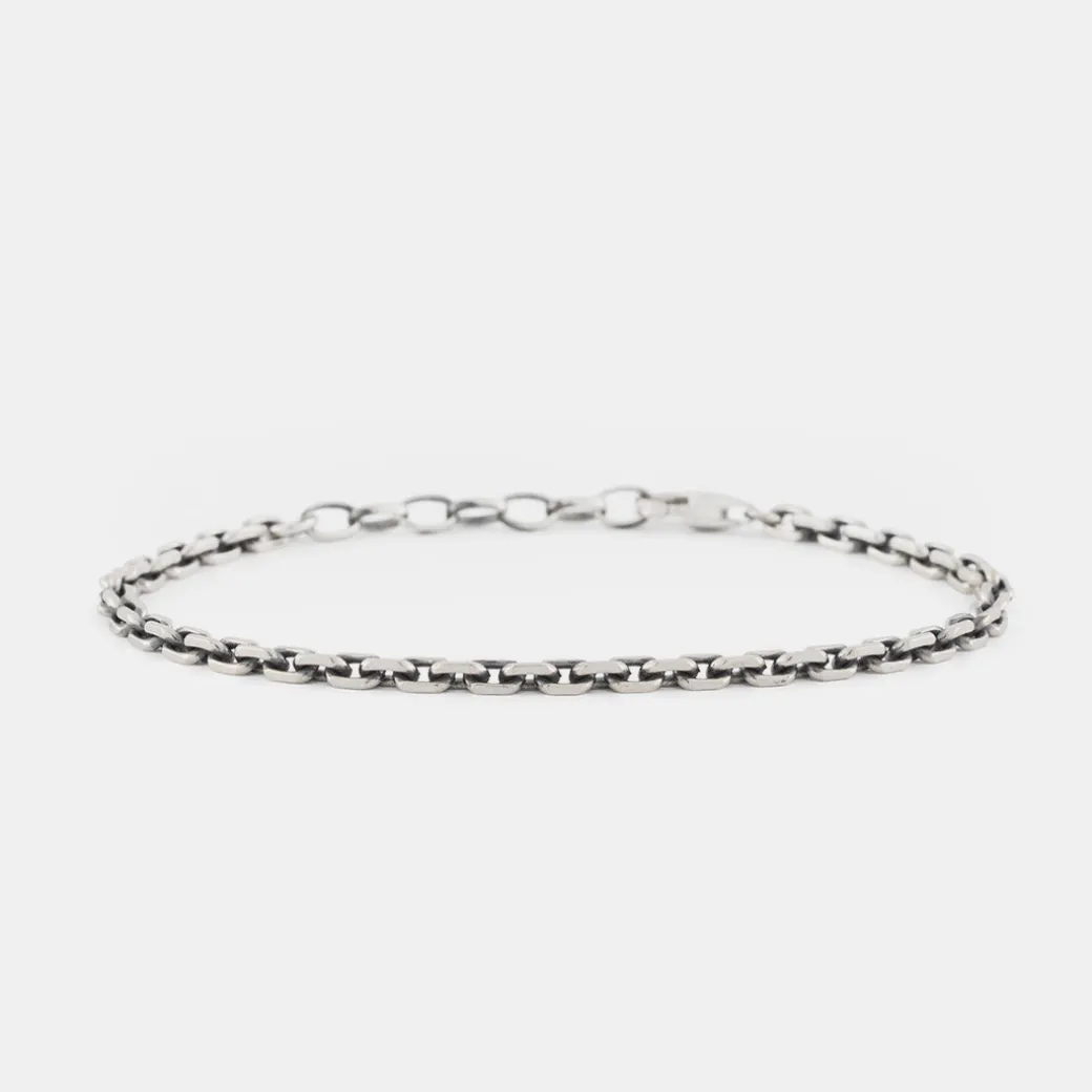 Silver Cable Bracelet