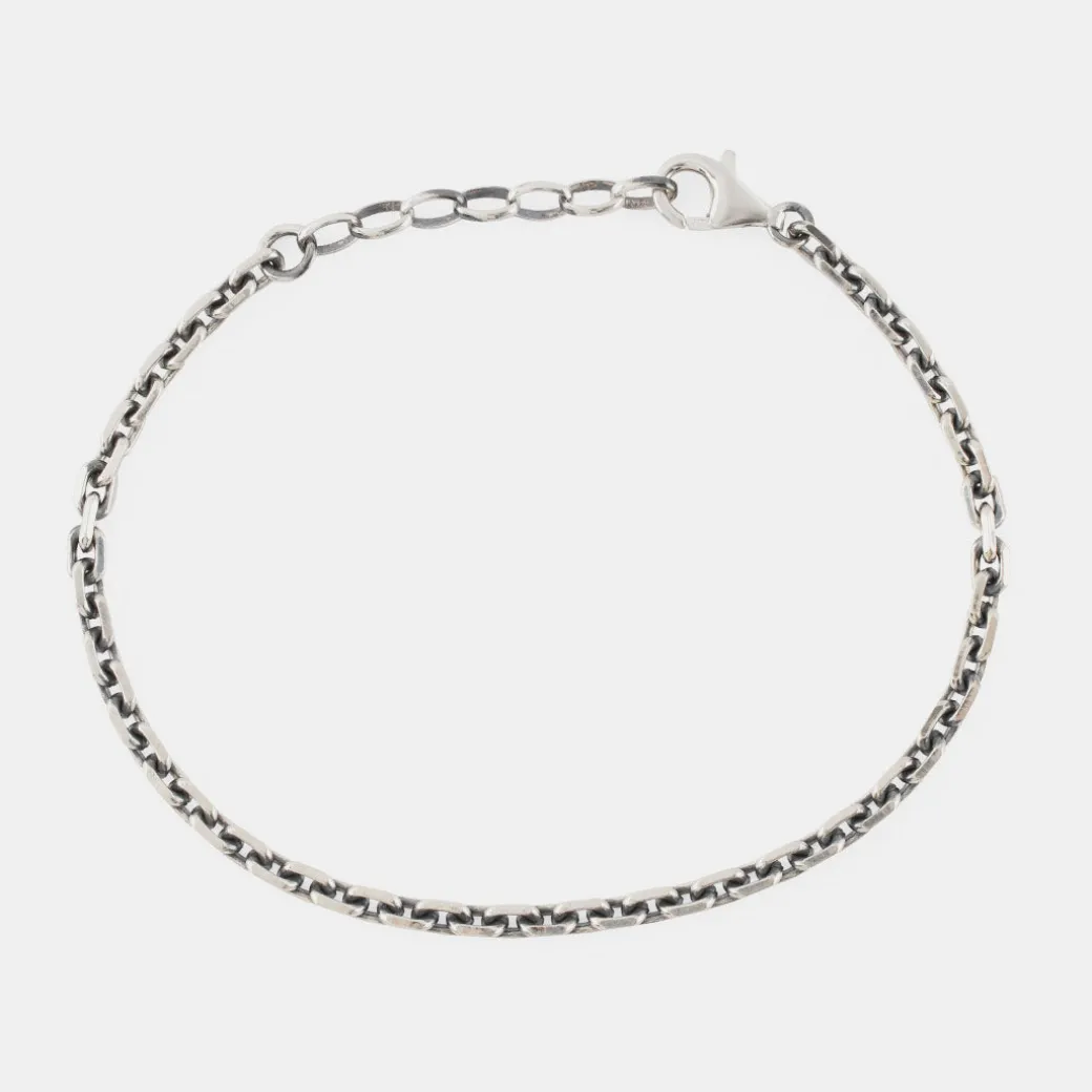 Silver Cable Bracelet