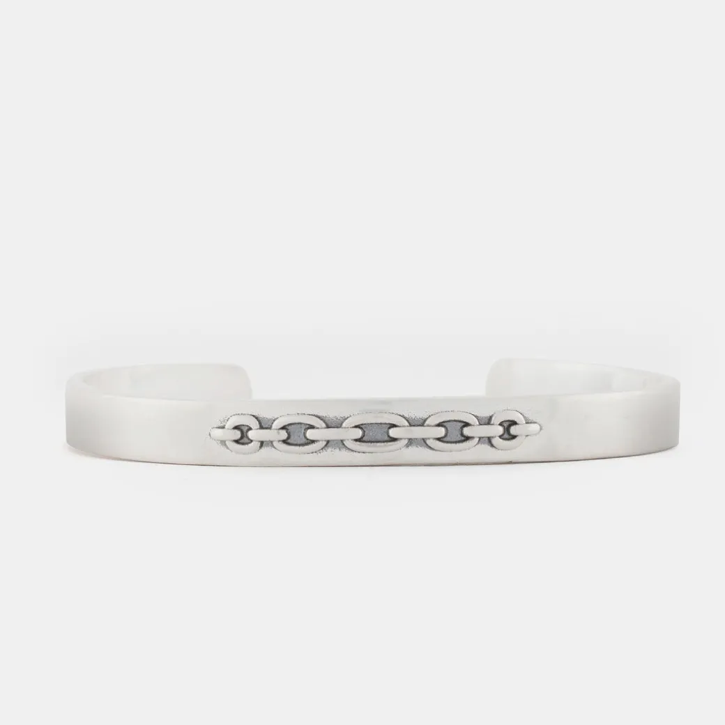 Silver Chain Bangle