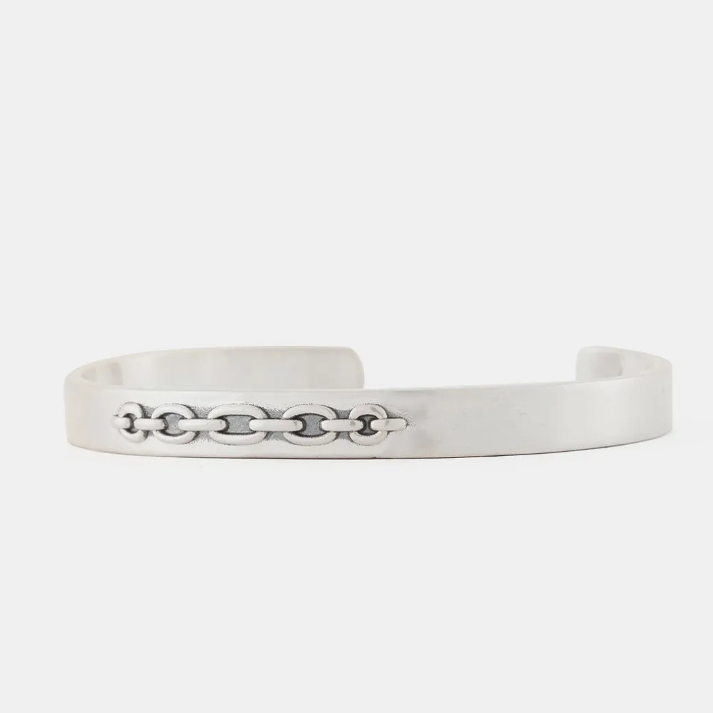 Silver Chain Bangle