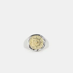 Silver Compass Ring