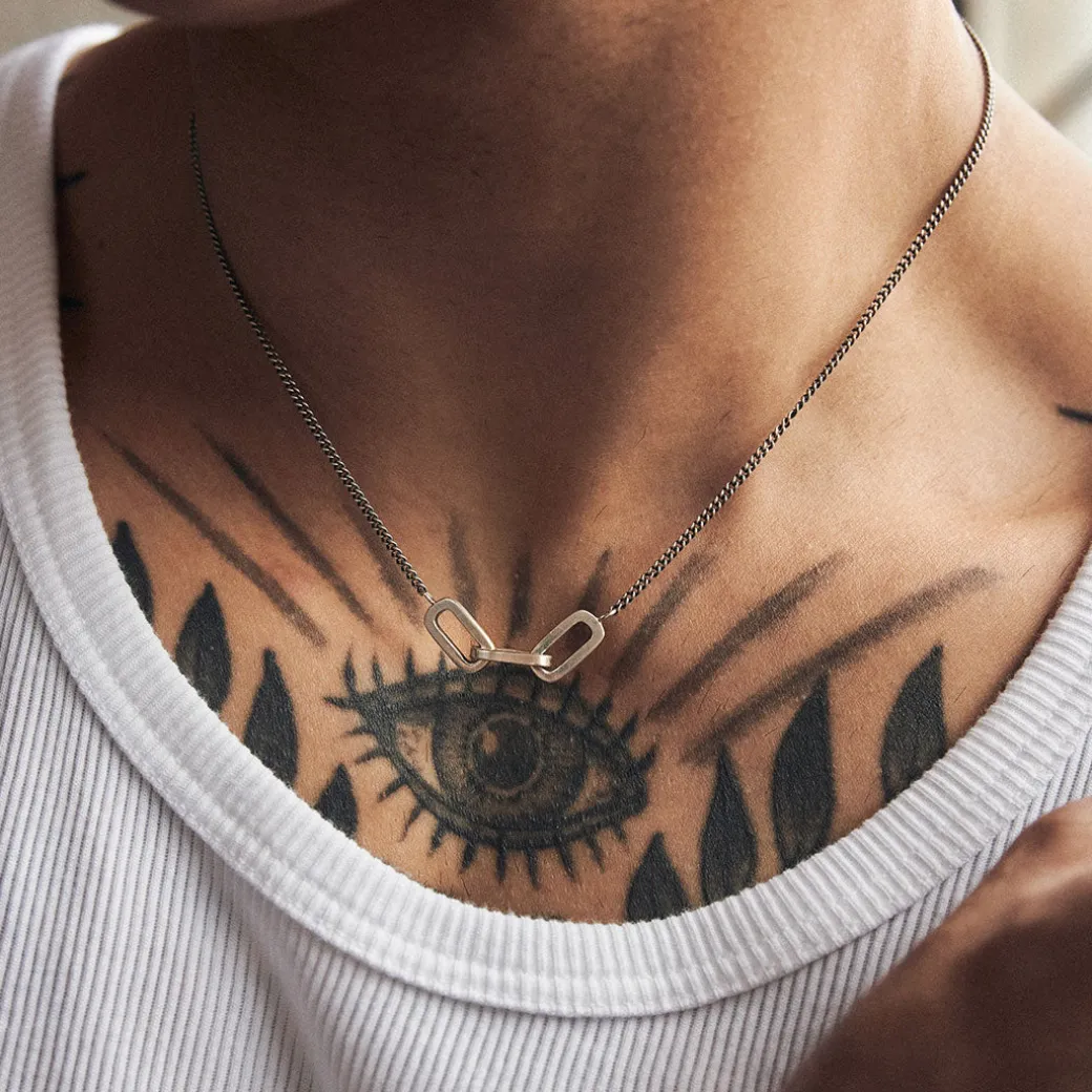 Silver Connection Necklace