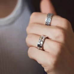 Silver Coronet Ring
