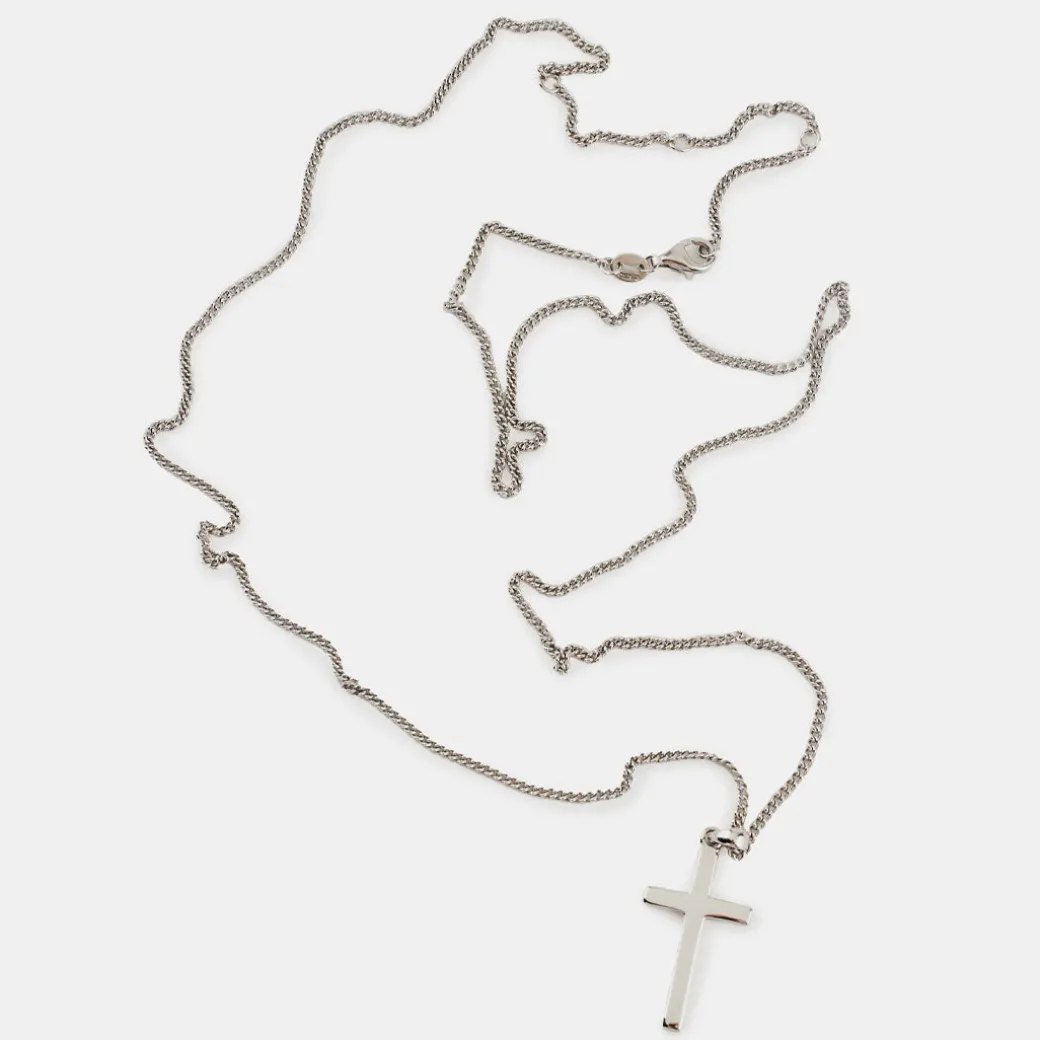 Silver Cross Necklace