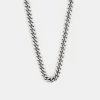 Silver Curb Chain
