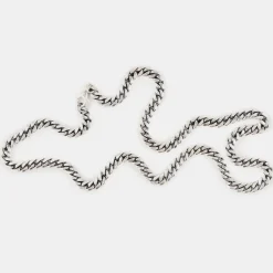 Silver Curb Chain