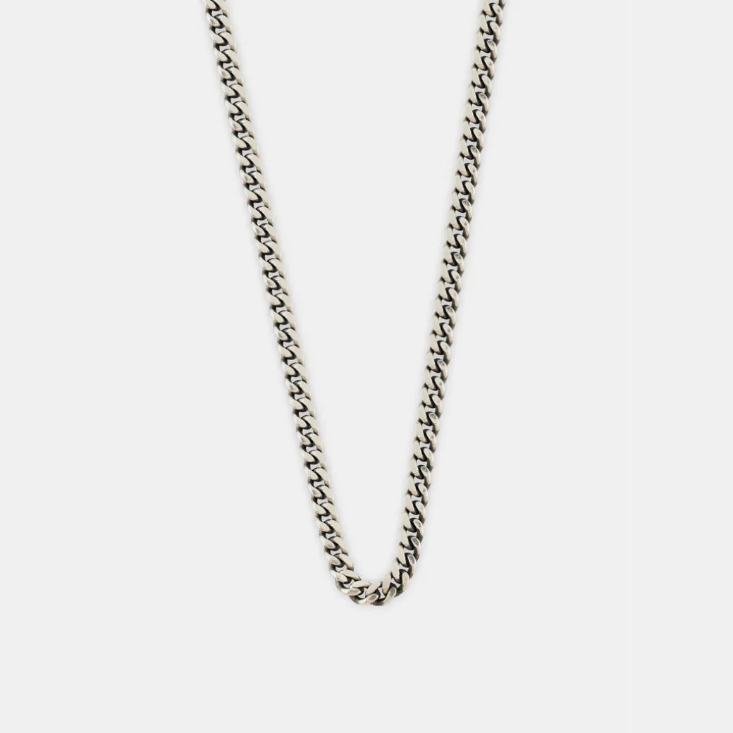 Silver Diamond Cut Chain
