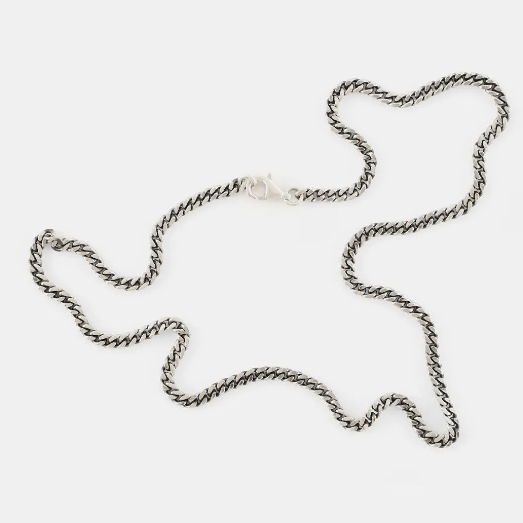 Silver Diamond Cut Chain