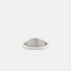 Silver Envy Signet Ring