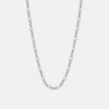 Silver Figaro Necklace