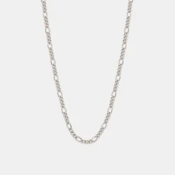 Silver Figaro Necklace