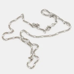Silver Figaro Necklace