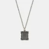 Silver Frame Necklace
