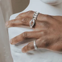 Silver Frieze Ring