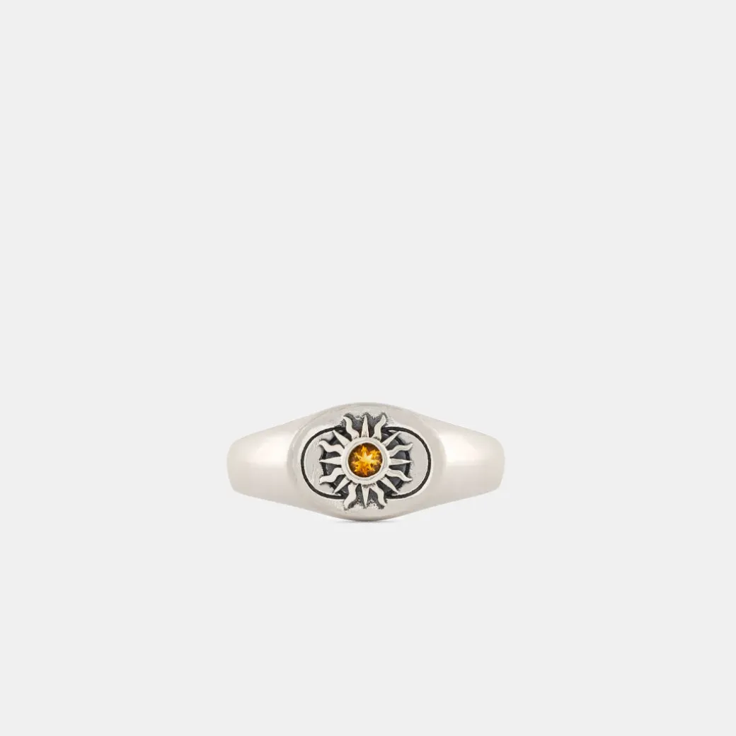 Silver Helios Ring
