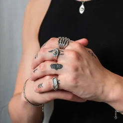 Silver Helios Ring