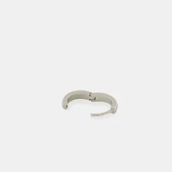 Silver Huggie Earring