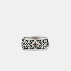 Silver Kabuto Ring