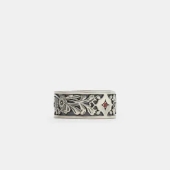 Silver Kabuto Ring