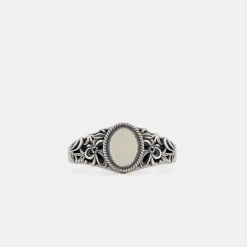 Silver Lace Ring