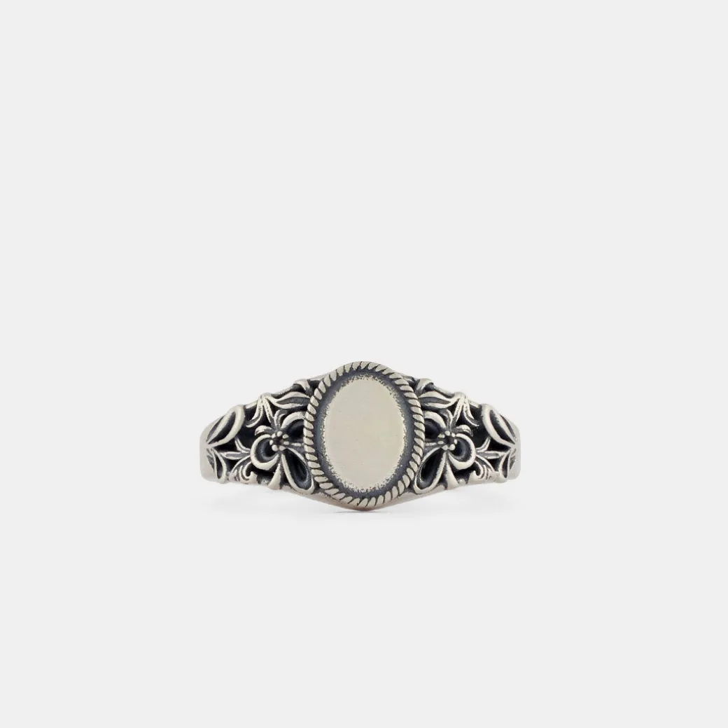 Silver Lace Ring