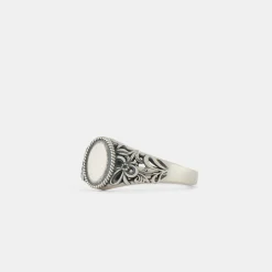 Silver Lace Ring