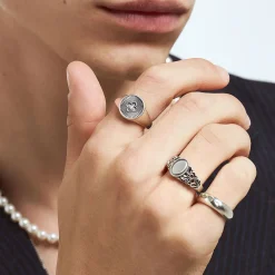 Silver Lace Ring