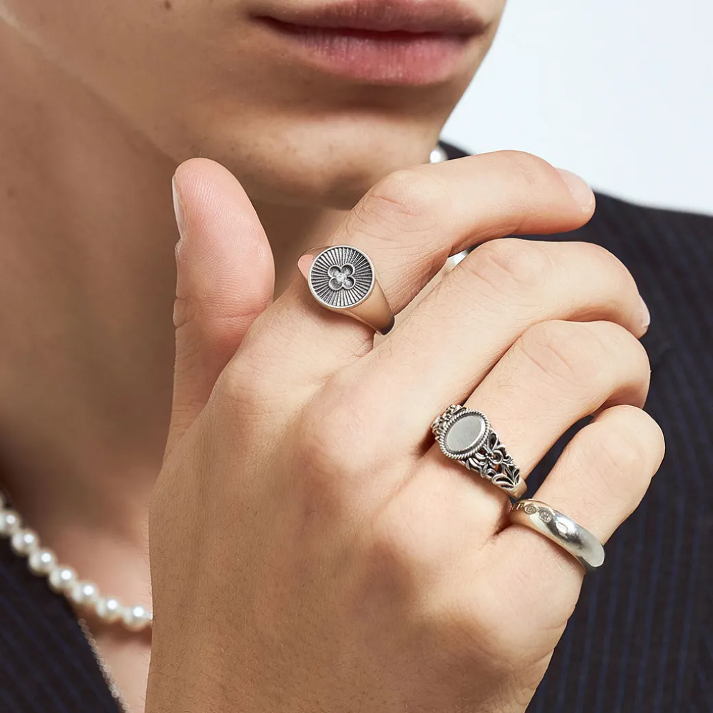 Silver Lace Ring